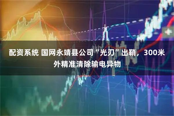 配资系统 国网永靖县公司“光刃”出鞘，300米外精准清除输电异物