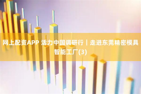 网上配资APP 活力中国调研行｜走进东莞精密模具智能工厂(3)